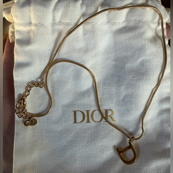 Christian Dior Gold-Tone Necklace